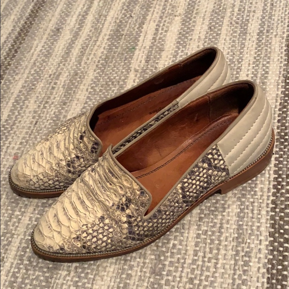 The Kooples Python Leather Loafer - image 2